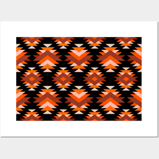 orange fabric Posters and Art